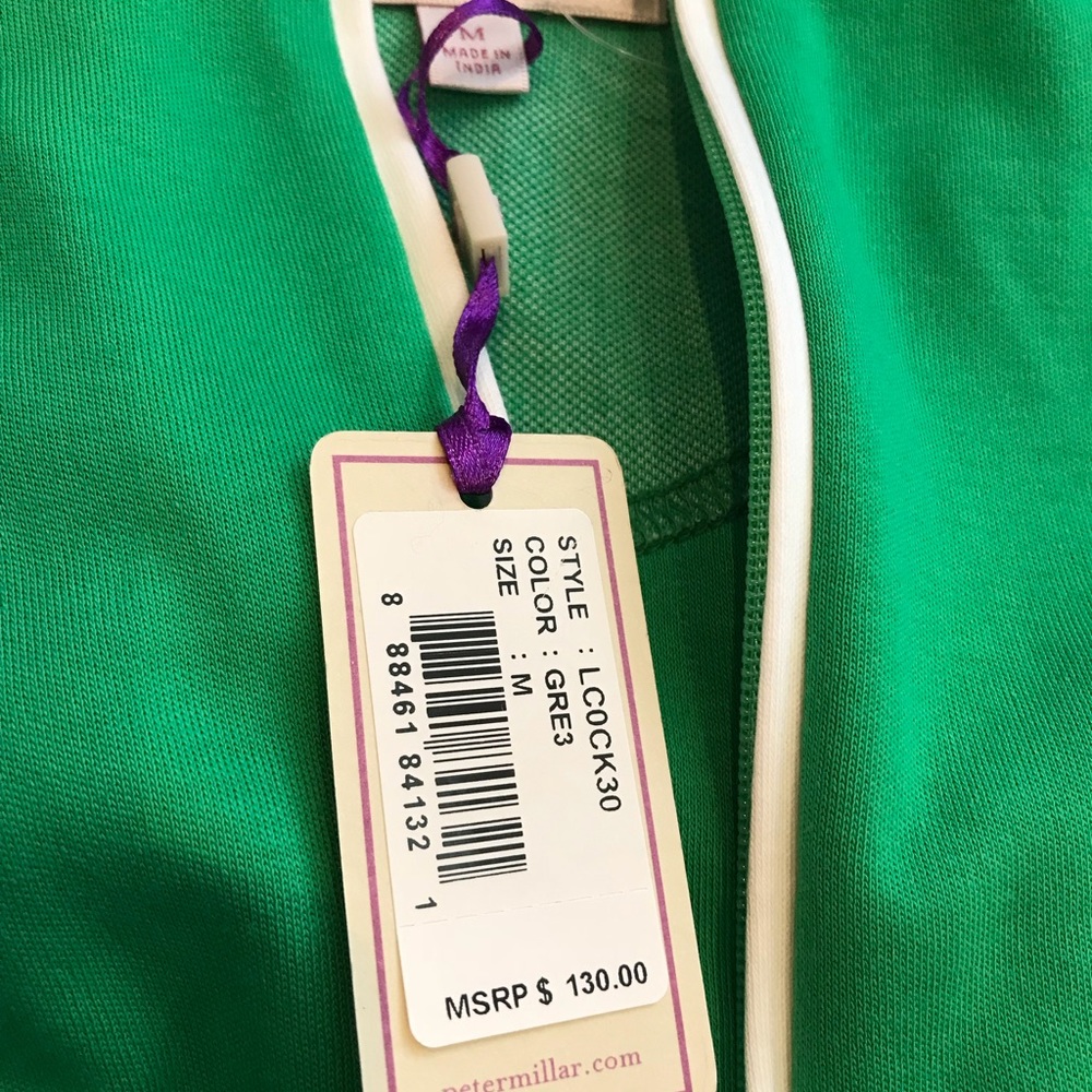Bright Green Peter Millar pullover - Picture 5 of 5